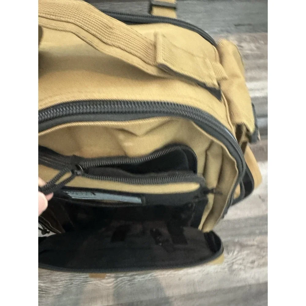 Sager Creek Tactical Backpack Coyote Tan MOLLE Military Range Bug Out Gear Bag
